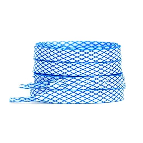 Mooybay 1 Paar 8 mm breite, flach gestreifte Sneaker-Schnürsenkel im Batik-Stil, bunte Seilschnürsenkel mit Farbverlauf in Blau für Herren- und Damenschuhe,140 cm Mooybay 1 Paar 8 mm breite, flach gestreifte Sneaker-Schnürsenkel im Batik-Stil, bunte Seilschnürsenkel mit Farbverlauf in Blau für Herren- und Damenschuhe,140 cm von Mooybay