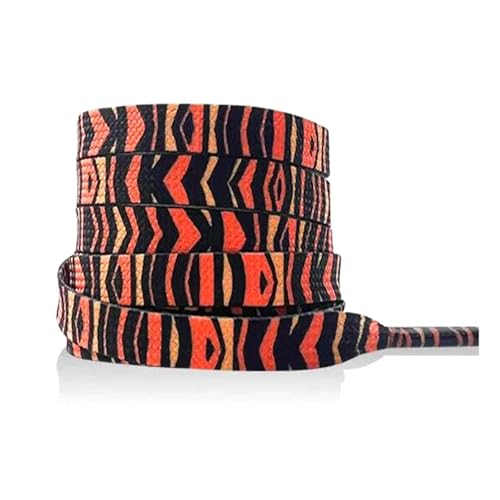Mooybay 1 Paar 8 mm breite, flache Sneaker-Schnürsenkel mit Animal-Print, geeignet für lässige Segeltuchschuhe von Männern und Frauen,140 cm Mooybay 1 Paar 8 mm breite, flache Sneaker-Schnürsenkel mit Animal-Print, geeignet für lässige Segeltuchschuhe von Männern und Frauen,140 cm von Mooybay