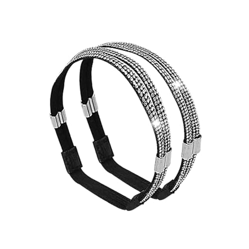 Mooybay 1 Paar mit Anti-Rutsch-Fersenriemen, elastischem Befestigungsriemen für Damen-High-Heels, glänzendem Anti-Floating-Design, langlebigem Zubehör von Mooybay