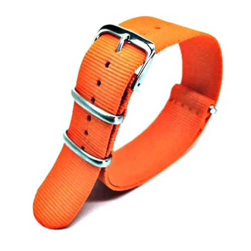 Mooybay 18 mm, 20 mm, 22 mm Unisex-Uhrenarmband aus Nylon, strapazierfähiges Armband aus gewebtem Stoff, geeignet für Freizeit- und Sportkleidung.,22 mm von Mooybay