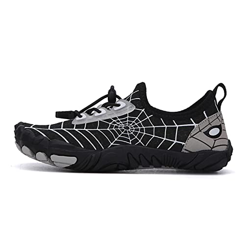 Badeschuhe Mode 2024 Kinder Jungen Wasserschuhe Mädchen Schwimmschuhe Leichte Barfußschuhe rutschfeste Schnell Trocknend Strandschuhe Aquaschuhe Gr.27-38 von Mooyii