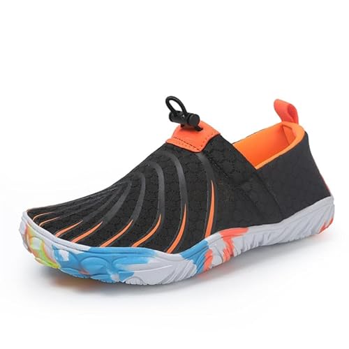 Mooyii 2025 Barfußschuhe Kinder Atmungsaktiv rutschfest Badeschuhe Schnell Trocknend Wanderschuhe für Jungen Mädchen Leicht Weich Barfussschuhe von Mooyii