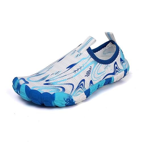 Mooyii 2025 Barfußschuhe Kinder Atmungsaktiv rutschfest Badeschuhe Schnell Trocknend Wanderschuhe für Jungen Mädchen Leicht Weich Barfussschuhe von Mooyii