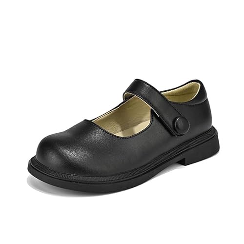 Mooyii Auftrittsschuhe Mädchen Elegante Ballerinas aus echtem Leder für Mädchen - Perfekt für Hochzeit, Taufe und Festliche Anlässe Anzugschuhe Derby Hochzeit Party Schuhe von Mooyii