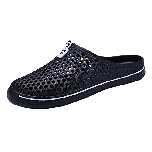 Mooyii Damen Gartenclogs Clogs Pantoletten Sommer Strand Badeschuhe Atmungsaktiv Hausschuhe mit Rutschfest Weiche Sohle Soft Latschen von Mooyii