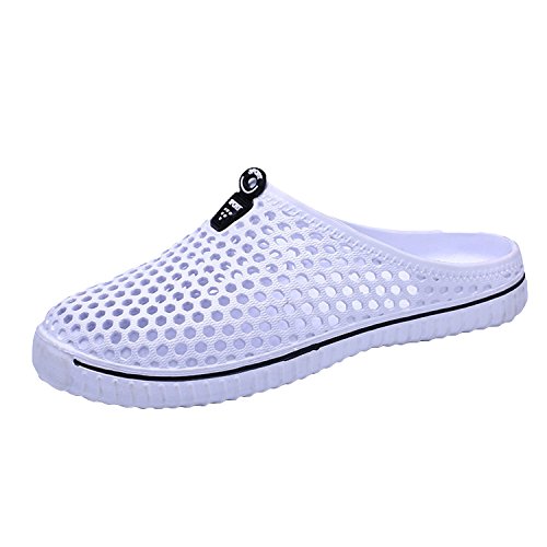 Mooyii Damen Gartenclogs Clogs Pantoletten Sommer Strand Badeschuhe Atmungsaktiv Hausschuhe mit Rutschfest Weiche Sohle Soft Latschen von Mooyii