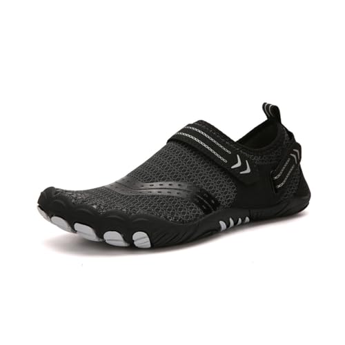 Mooyii Damen Wanderschuhe Herren Badeschuhe Kinder Wasserschuhe Kinder Schwimmschuhe mit Klettverschluss Aquaschuhe Kinder für Jungen Mädchen EU 28-46 von Mooyii