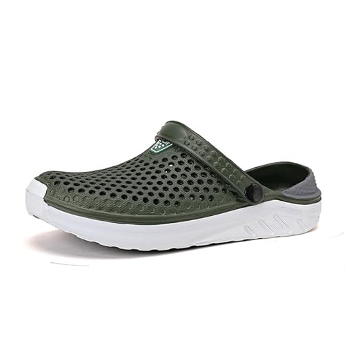 Mooyii Gartenschuhe Herren Damen Sommer Gummischuhe Weicher Hausschuhe Leicht Pantoletten Gummi Clogs Unisex Gartenclogs Mit Fußbett Aus Weichem Mooyii Gartenschuhe Herren Damen Sommer Gummischuhe Weicher Hausschuhe Leicht Pantoletten Gummi Clogs Unisex Gartenclogs Mit Fußbett Aus Weichem von Mooyii