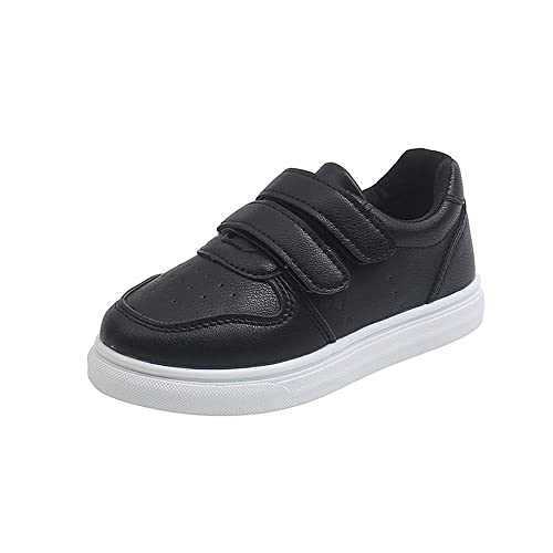 Mooyii Jungen Mädchen Weiß Lowtop Sneakes Turnschuhe Kinder Sportliche Laufschuhe Leichte Sport Wanderschuhe Trainers School Schuhe weiche Leder Babyschuhe von Mooyii