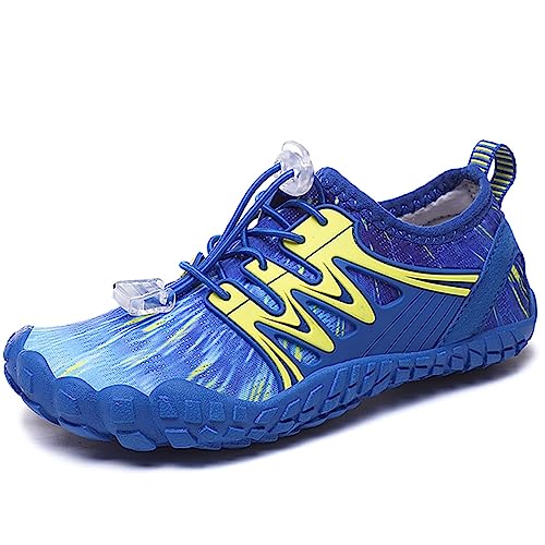 Mooyii Kinder Barfußschuhe Barfussschuhe Kleinkind Wasserschuhe Strandschuhe Schnell Trocknend Badeschuhe Unisex Aquaschuhe für Jungen Mädchen von Mooyii