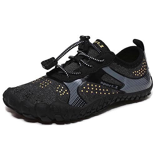Mooyii Kinder Barfußschuhe Kleinkind Barfussschuhe Unisex-Kinder Barfußschuhe Schnell Trocknend Wanderschuhe Leicht Laufschuhe EU 28-38 von Mooyii