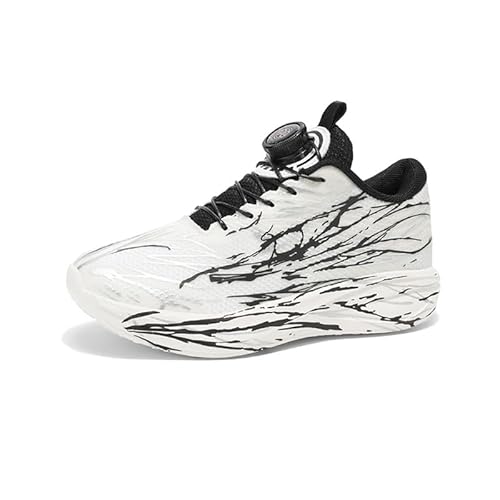 Mooyii Kinder Jungen Turnschuhe Sportschuhe Hallenschuhe Atmungsaktiv Laufschuhe Ohne Schnürung Kinderschuhe Sneaker Outdoor Fitnessschuhe Hallenturnschuhe rutschfeste von Mooyii