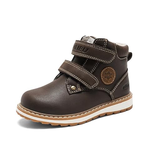 Mooyii Kinder Schneestiefel Snowboots Winterschuhe Baby Boots Junge Mädchen Kleinkind Winter Stiefel Plüsch Flach Gummi Anti-Rutsch Gr.23-32 von Mooyii