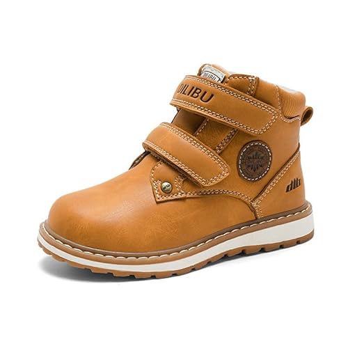 Mooyii Kinder Schneestiefel Snowboots Winterschuhe Baby Boots Junge Mädchen Kleinkind Winter Stiefel Plüsch Flach Gummi Anti-Rutsch Gr.23-32 von Mooyii