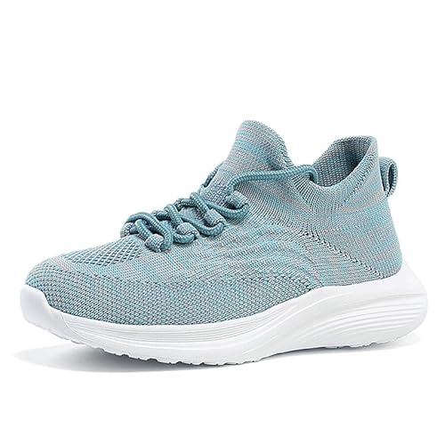 Mooyii Kinderschuhe Atmungsaktiv Jungen Leichte Socken Sportschuhe Mädchen Turnschuhe Laufschuhe Outdoor Walking Jogging Running Fitnesss Tennis rutschfest Hallenschuhe von Mooyii