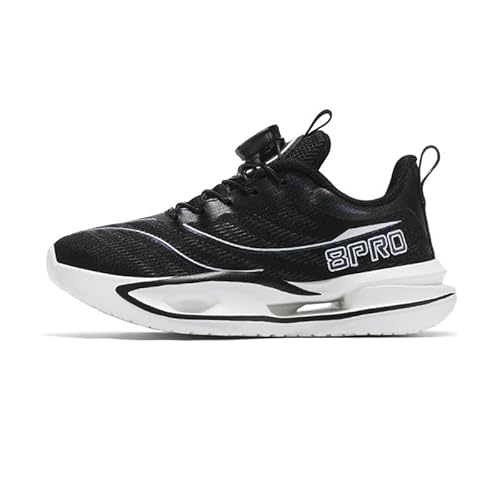 Mooyii Kinderschuhe mit Drehknopfe Unisex Kinder Sneakers Atmungsaktiv Laufschuhe Jungen Mädchen Leicht Turnschuhe Mode Bequem Sportschuhe 8pro Gr.31-40 von Mooyii
