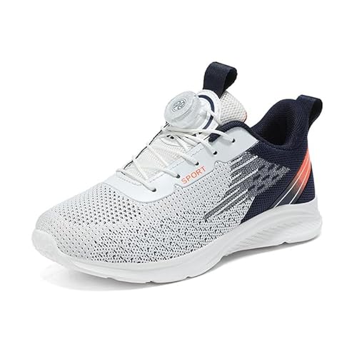 Mooyii Turnschuhe Kinder Jungen Sportschuhe Hallenschuhe Atmungsaktiv Laufschuhe Ohne Schnürung Kinderschuhe Sneaker Outdoor Fitnessschuhe Hallenturnschuhe rutschfeste von Mooyii