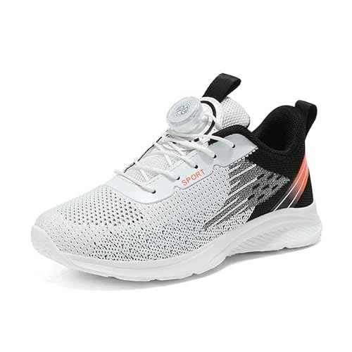 Mooyii Turnschuhe Kinder Jungen Sportschuhe Hallenschuhe Atmungsaktiv Laufschuhe Ohne Schnürung Kinderschuhe Sneaker Outdoor Fitnessschuhe Hallenturnschuhe rutschfeste von Mooyii