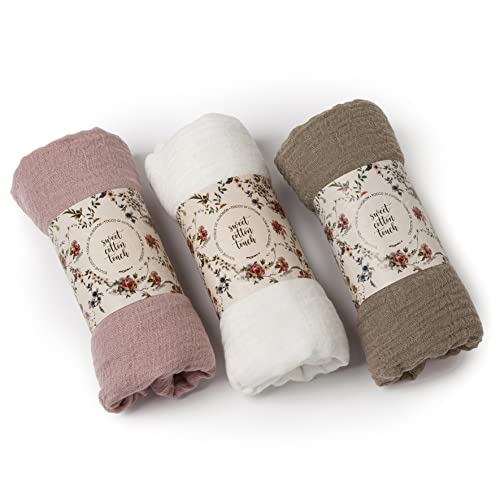Mopec A269 Pashmina, Rosa Frankreich, Weiß und Stein, L von Mopec