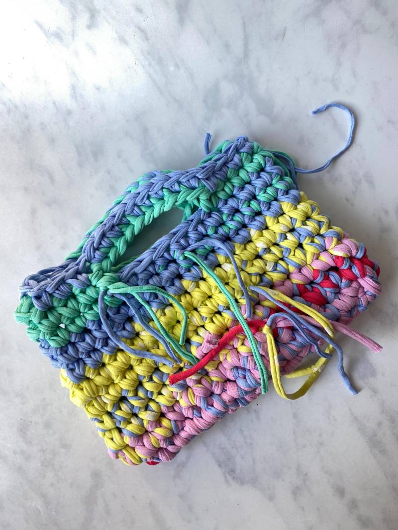 Mary Mini - Crochet Bag | Häkeltasche Mit Fransen Tasche von MoppyCreations