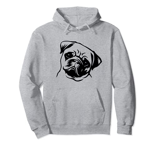 Mops Pullover Hundeliebhaber Hund Hunde Möpse Damen Herren Pullover Hoodie von Mops Hundehalter Hundebesitzer Geschenke Geschenk