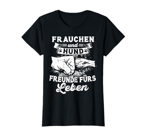 Hund Frauchen Hunde Mama Labrador Geschenk T-Shirt von Mops & Deutscher Schäferhund Spruch