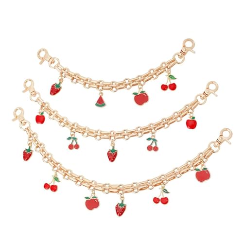 Bag Kettengurt Dekorative Beutelketten Geldbörse Geldbörse Erweiterungskette Mit Obstanhänger Ersatztasche Geldbeutel Kettenriemen von Morain