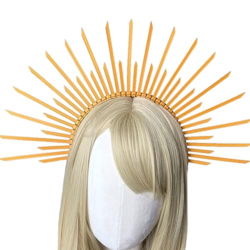 Cosplay Engel Heilige Form Haarreifen Niedlich Weihnachten Halloween Haarhalter Neujahr Party Kostüm Kopfbedeckung für Kinder Stirnbänder für Frauen Stirnband Perle Kristall Stirnbänder Frauen von Morain