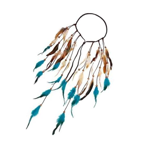 Elegantes gefiedertes Haar-Accessoire für Damen, einzigartiges Haarteil, Cosplay-Kopfbedeckung für langes, kurzes, lockiges oder glattes Haar von Morain