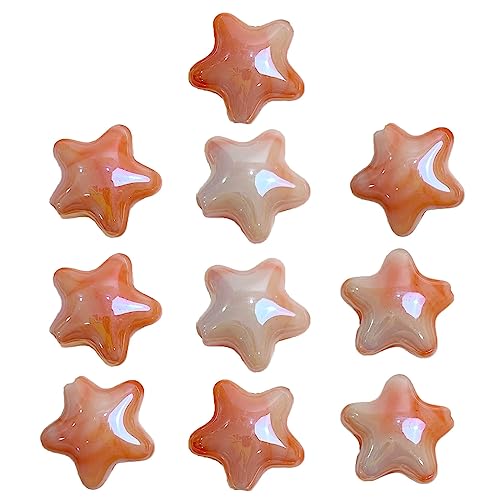 Fünf Punkte Sternarmband Making Perlen 10pcs Halloween Zwei Farben Gradienten Cloud Stern Acryl Telefon Perlenkit von Morain