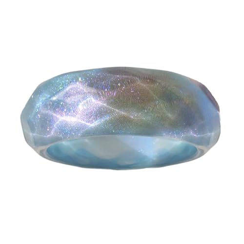 Funkelnde Breite Harz Armreif Armbänder Geometrische Armreifen Statement Schmuck Geeignet Für Frauen Die Mode Outfits Harzparty Armband Passen von Morain