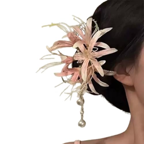 Haarklammer im chinesischen Stil, Pfingstrosen, schönes Blumendesign, Haarklammer für Damen, trendiger Haarschmuck für den täglichen Gebrauch von Morain