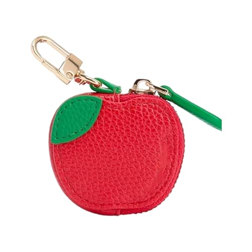 Kleiner Schlüsselanhänger mit niedlichem Obstmuster, feine Nähte, leicht, tragbar, Ornament für Mädchen, Geschenk, Obst-Form, Schlüsselanhänger, L, Einheitsgröße Kleiner Schlüsselanhänger mit niedlichem Obstmuster, feine Nähte, leicht, tragbar, Ornament für Mädchen, Geschenk, Obst-Form, Schlüsselanhänger, L, Einheitsgröße von Morain