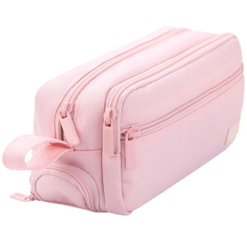 Mehrschichtiges Federmäppchen, ästhetische Box, große Kapazität, Stifttasche, Schule, Bürobedarf für Studenten, geräumige Aufbewahrung, mehrschichtige Tasche, ästhetisch, einfache Beutelbox, B von Morain