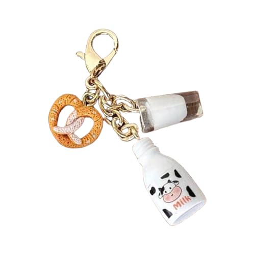 Milchbrot-Halter, Ornament, Münztasche, leicht, benutzerfreundlich, Dekoration für Schlüssel, Brieftaschen, Tagebücher, gemischte Neuheit Schlüsselanhänger Milchbrot-Halter, Ornament, Münztasche, leicht, benutzerfreundlich, Dekoration für Schlüssel, Brieftaschen, Tagebücher, gemischte Neuheit Schlüsselanhänger von Morain