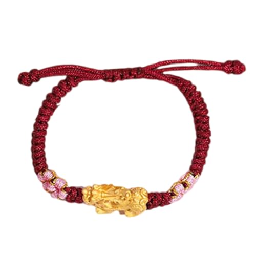 Mode Geflochtenes Handseilarmband Mit Drachen Charme Für Männer Und Frauengeschenke Für Neujahr Und Jubiläumsstringarmband von Morain