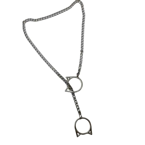 Mode Pull Ketten Halskette Einstellbare Länge Halskette Ketten Halskette Legierung Textur Für Mode Enthusiasten Statement Halskette von Morain