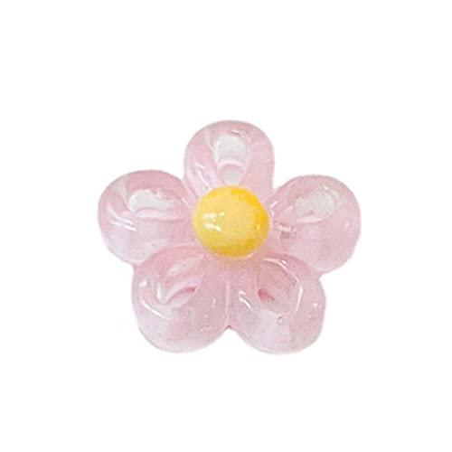 Morain 5 Farbe 23x23mm Kleine Fünf Blütenblätter Zauber Anhänger Für Frauen Bunte Blumenschmuck Halsketten Herstellen Erkenntnisse Blumenheizenanhänger Für Schmuck Herstellung Für Frauen von Morain