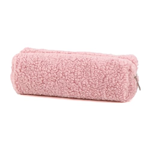 Plüsch-Federmäppchen, großes Fach, Reißverschluss, Stift-Organizer, Tasche, Reise-Make-up-Tasche für Studenten, Frauen, Mädchen, Reisezubehör, Aufbewahrung Plüsch-Federmäppchen, großes Fach, Reißverschluss, Stift-Organizer, Tasche, Reise-Make-up-Tasche für Studenten, Frauen, Mädchen, Reisezubehör, Aufbewahrung von Morain