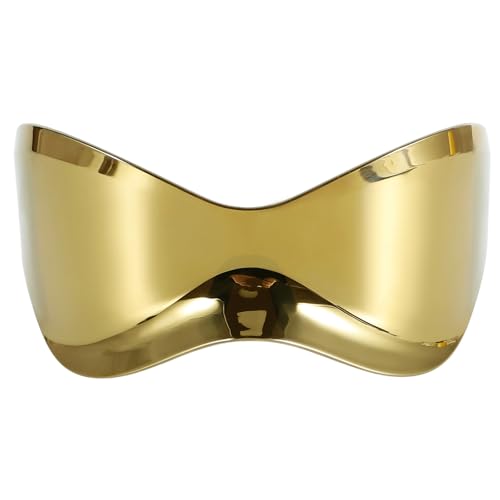 Stilvolle Schattierungen für Mädchen und Jungen, Foto-Requisiten, Reisen, Hip-Hop-Schattierungen, Übergröße, Hip-Hop-Brille, Mädchen, Jungen, Outdoor-Sport, Goldflocken Stilvolle Schattierungen für Mädchen und Jungen, Foto-Requisiten, Reisen, Hip-Hop-Schattierungen, Übergröße, Hip-Hop-Brille, Mädchen, Jungen, Outdoor-Sport, Goldflocken von Morain