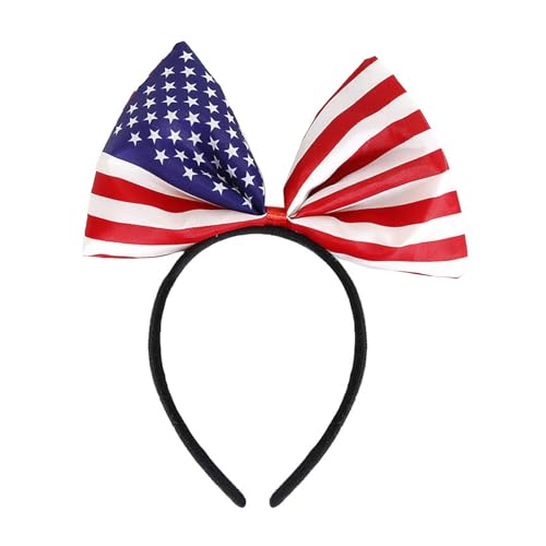 Stirnbänder, 4. Juli, Haarreif, Kopfbedeckung für Unabhängigkeitstag, Stirnband, amerikanische Flaggen, Kopfbopper, amerikanisches Thema, Unabhängigkeitstag von Morain