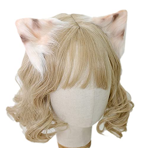 Stirnbänder, Cartoon für Katzenohrenform, Mädchen, schöne Haarspangen, Tierohr-Haarnadel, Plüsch-Haarreifen für Kinder Party tragen von Morain
