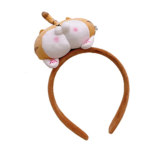 Stirnbänder, Einfache Süße Haar Zubehör Frauen Studenten Waschen Gesicht Haarband Corgi Butt Stirnbänder Multi Farbe Cartoon Haar Hoop von Morain