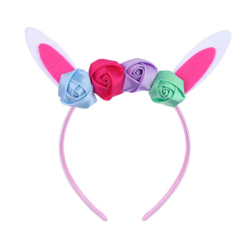 Stirnbänder, Osterohren Stirnband für Frauen Mädchen Ostern Haarschmuck Blume Haarband Mode Dress Up Pary Zubehör von Morain