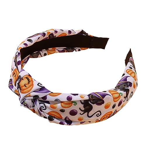 Stirnbänder, Punk Stil Haar Seil Anti Rutsch Haarband für Kinder Punk Halloween Print Haarband und Elastisches Haar Seil für Pferdeschwanz von Morain