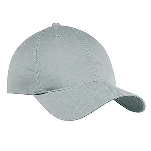 Herren Baseball Cap Kappe Baseball Cap Mütze Hut 100% Baumwolle Schirmkappe 6P (Grau - Schnalle) von Moraj