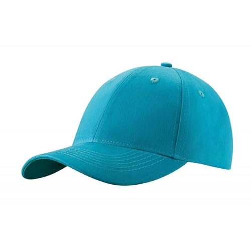 Herren Baseball Cap Kappe Baseball Cap Mütze Hut 100% Baumwolle Schirmkappe 6P (Jeans - Schnalle) von Moraj