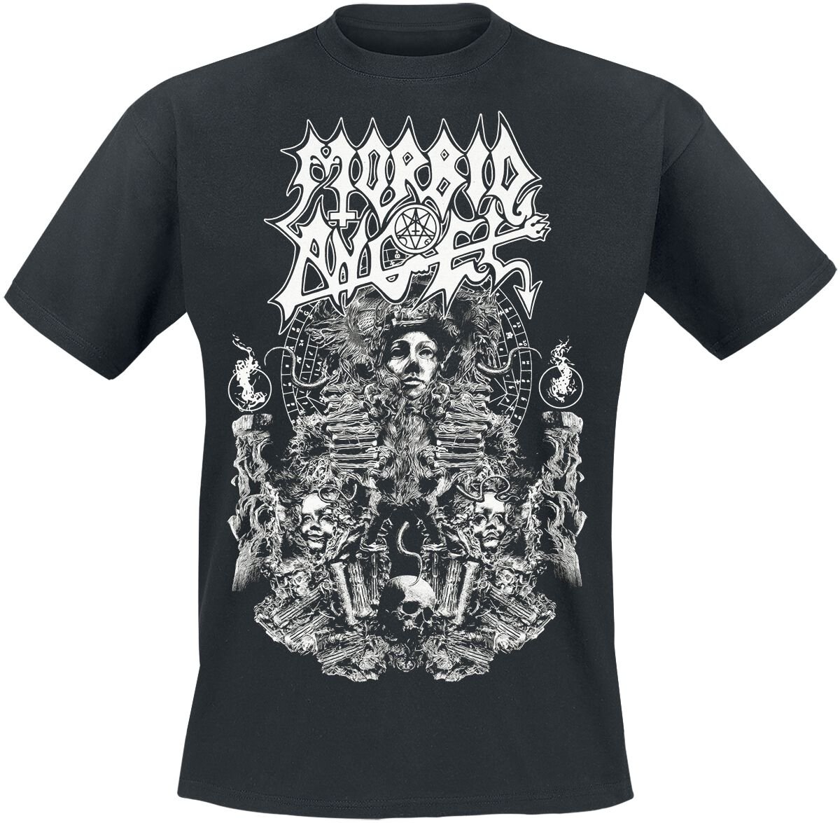 Morbid Angel Pillars Crumbling T-Shirt schwarz in XL von Morbid Angel