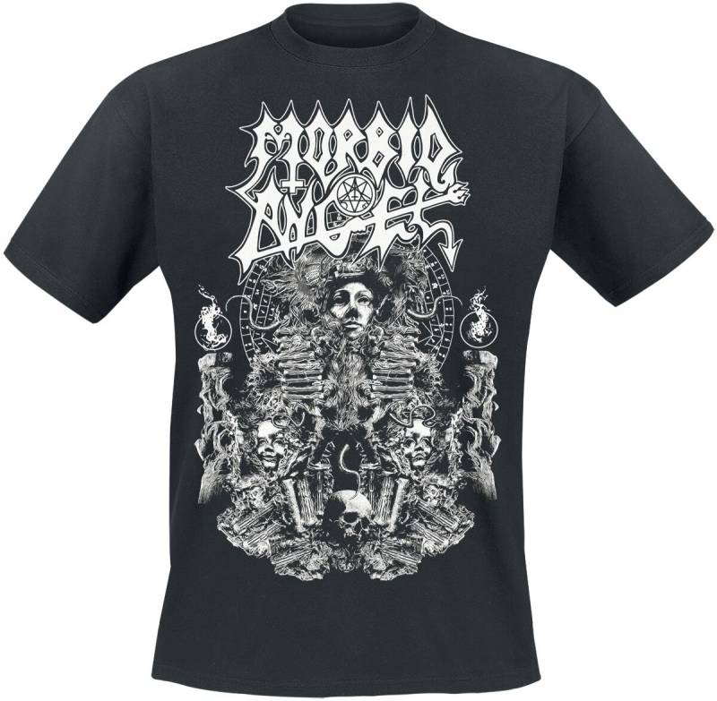 Morbid Angel T-Shirt - Pillars Crumbling - S bis XXL - für Männer - Größe XL - schwarz  - Lizenziertes Merchandise! von Morbid Angel