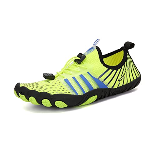 Morbuy Sommer Aquaschuhe Strandschuh Badeschuhe Wasserschuhe Trekking Schwimmschuhe Damen Herren Schnell Trocknend rutschfeste Barfuß Schuhe 35-46 für Outdoor Surf Gym Yoga Wassersport von Morbuy